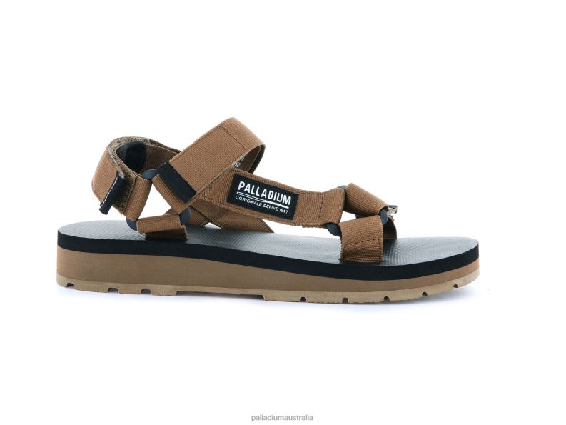 Palladium Unisex OUTDOORSY URBANITY 2868N214 Slides OLIVE