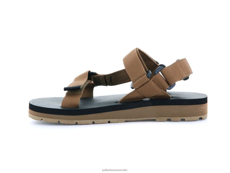 Palladium Unisex OUTDOORSY URBANITY 2868N214 Slides OLIVE