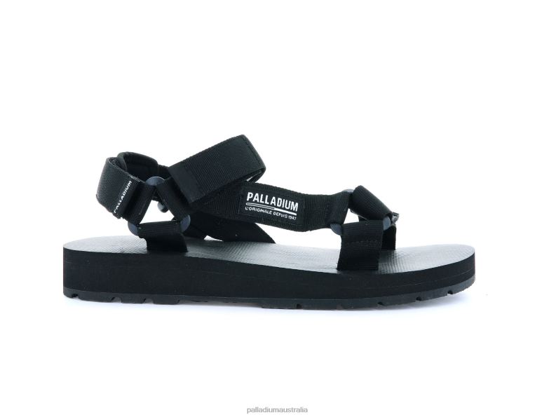 Palladium Unisex OUTDOORSY URBANITY 2868N215 Slides BLACK