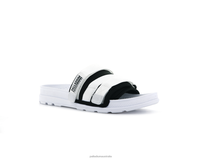Palladium Unisex SOLEA SLIDE 2868N211 Slides WHITE/BLACK