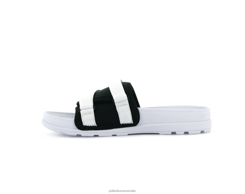 Palladium Unisex SOLEA SLIDE 2868N211 Slides WHITE/BLACK