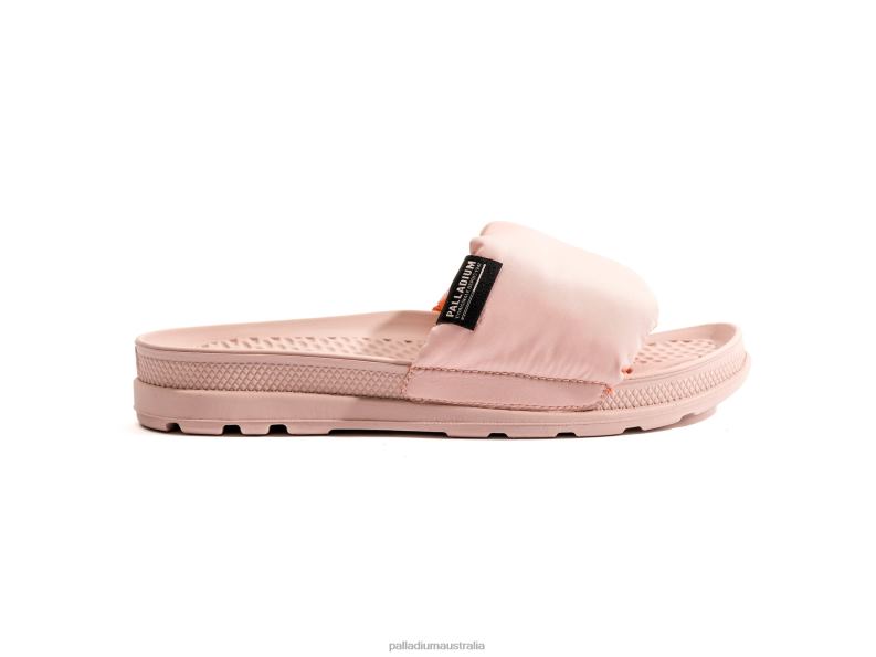 Palladium Unisex SOLEA SLIDE PAD 2868N207 Slides ROSE SMOKE
