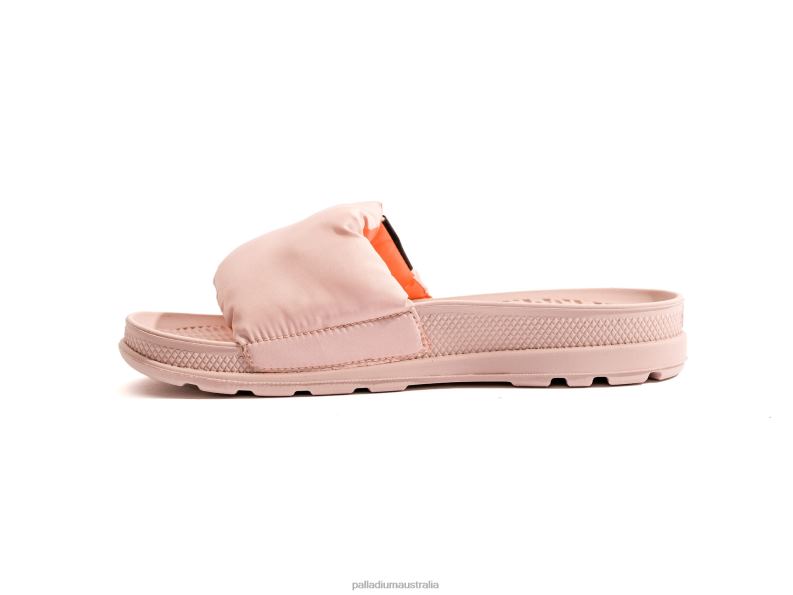 Palladium Unisex SOLEA SLIDE PAD 2868N207 Slides ROSE SMOKE