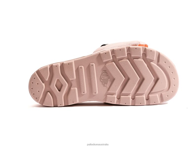 Palladium Unisex SOLEA SLIDE PAD 2868N207 Slides ROSE SMOKE