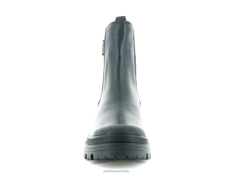 Palladium Women PALLABASE CHELSEA LEATHER 2868N234 Boots BLACK