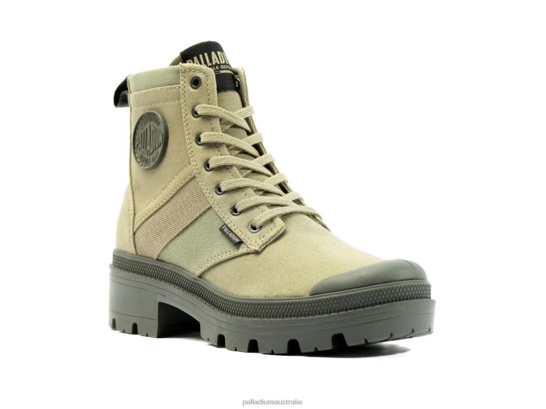Palladium Women PALLABASE HI ARMY 2868N216 Boots VETIVER