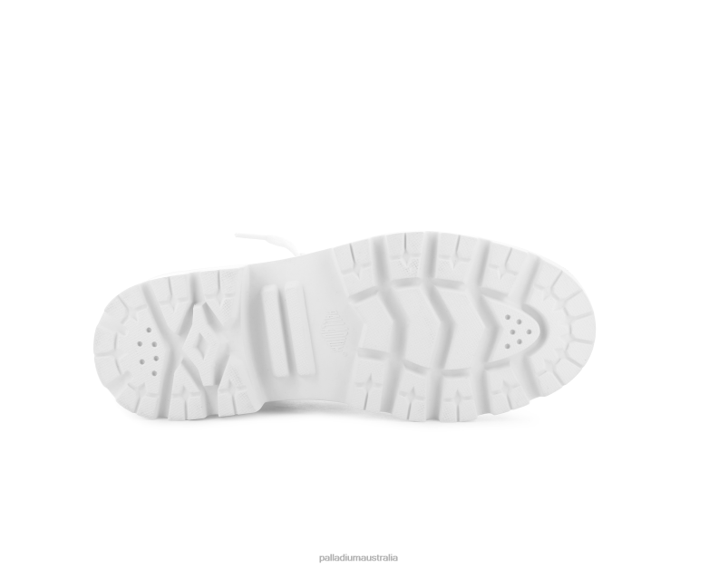Palladium Women PALLABASE LEATHER 2868N262 Boots WHITE
