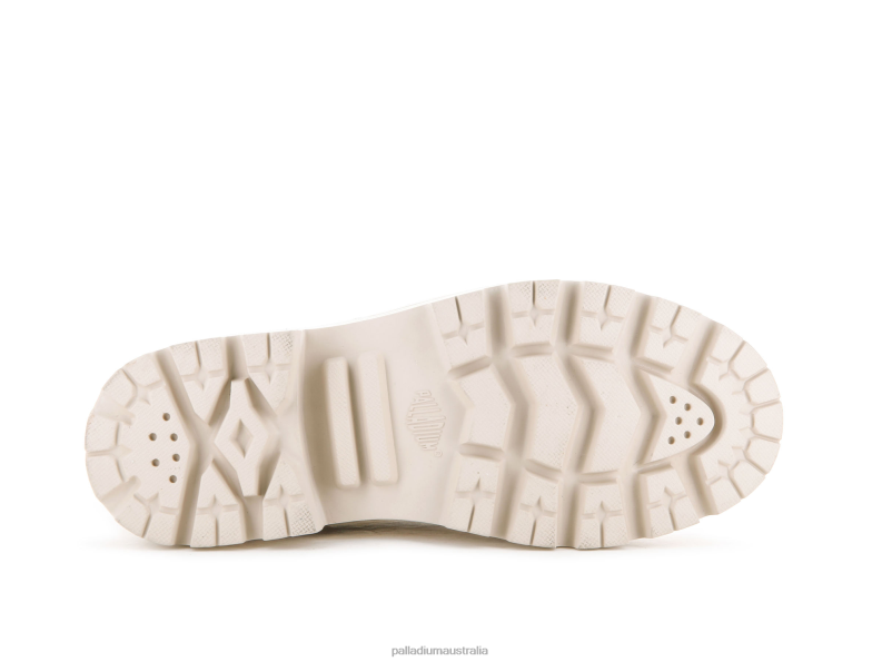 Palladium Women PALLABASE LEATHER 2868N277 Boots LIGHT KHAKI