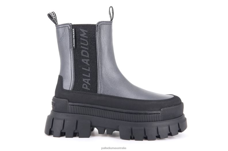 Palladium Women REVOLT CHELSEA RANGER 2868N275 Boots DARK SILVER