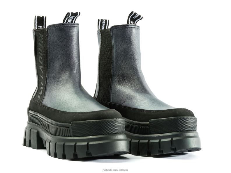 Palladium Women REVOLT CHELSEA RANGER 2868N275 Boots DARK SILVER