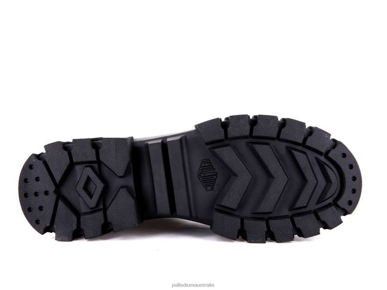 Palladium Women REVOLT HI METAL 2868N288 Boots DARK SILVER