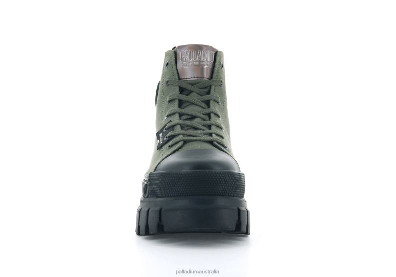 Palladium Women REVOLT HI TX 2868N249 Boots OLIVE NIGHT