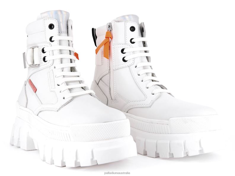 Palladium Women REVOLT SPORT RANGER 2868N296 Boots STAR WHITE