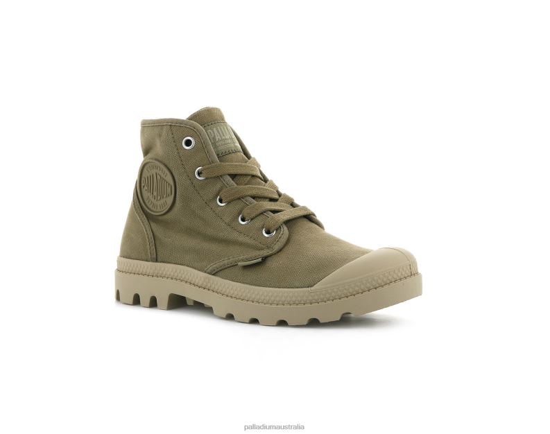 Palladium Women WOPAMPA HI 2868N255 Boots OLIVE/GINGER