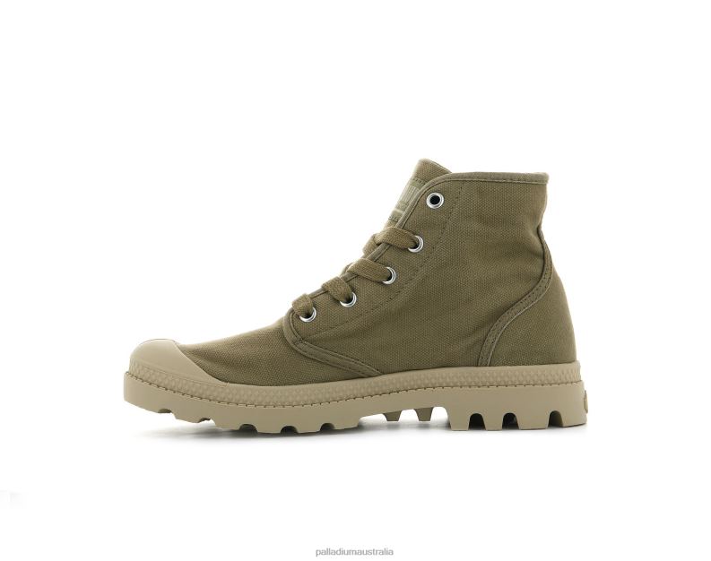 Palladium Women WOPAMPA HI 2868N255 Boots OLIVE/GINGER