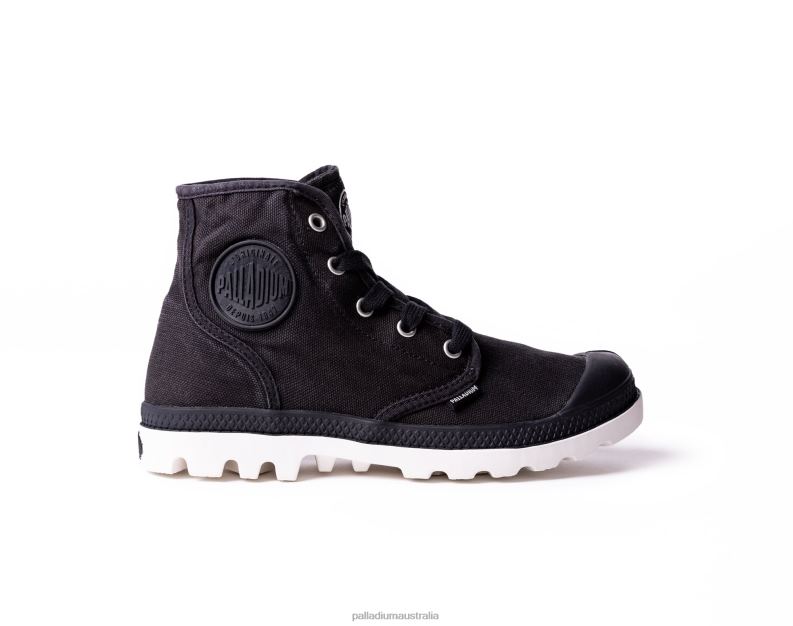 Palladium Women WOPAMPA HI 2868N267 Boots BLACK/MARSHMALLOW