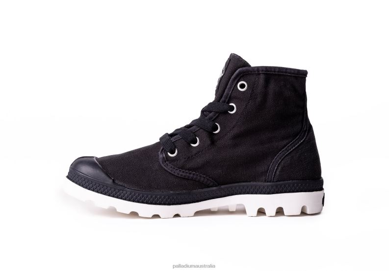 Palladium Women WOPAMPA HI 2868N267 Boots BLACK/MARSHMALLOW