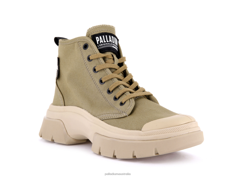 Palladium Women PALLAWAVE 2868N290 Shoes OLIVE