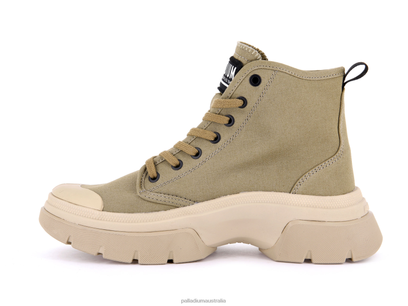 Palladium Women PALLAWAVE 2868N290 Shoes OLIVE