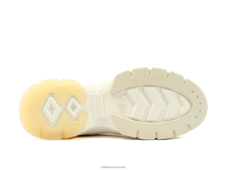 Palladium Women PALLAWAVE MID METRO 2868N285 Shoes STAR WHITE