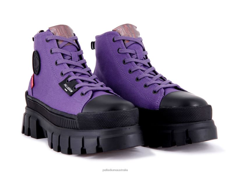 Palladium Women REVOLT HI TX 2868N298 Shoes MYSTICAL