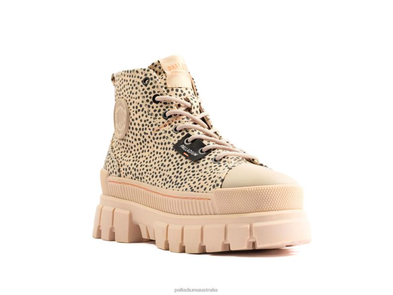 Palladium Women REVOLT SAFARI 2868N273 Shoes SAND PRINT