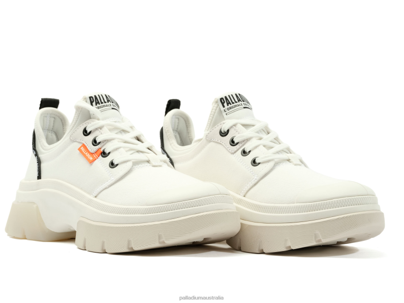 Palladium Women PALLAWAVE LO METRO 2868N302 Shoes STAR WHITE