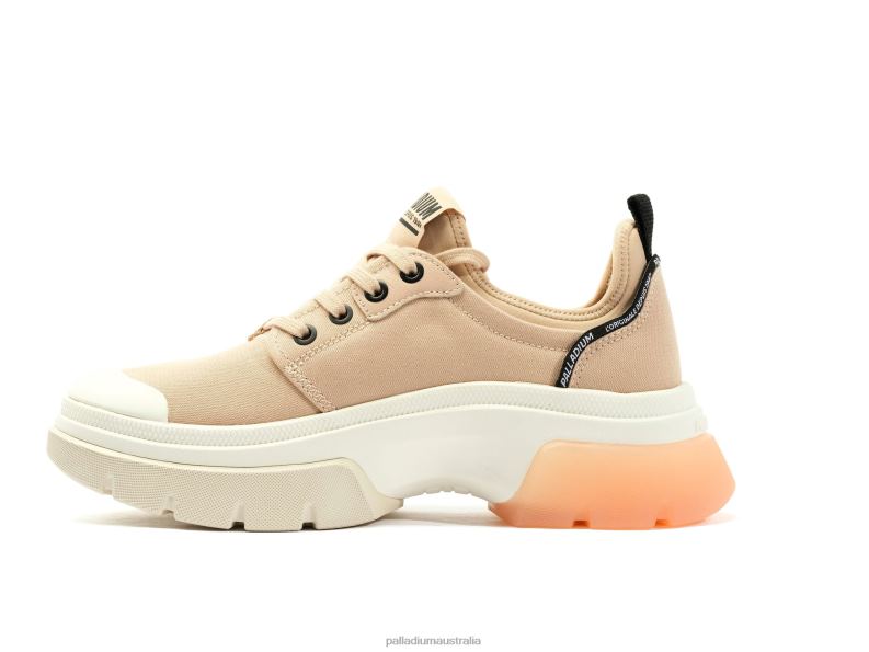 Palladium Women PALLAWAVE LO METRO 2868N303 Shoes NUDE DUST