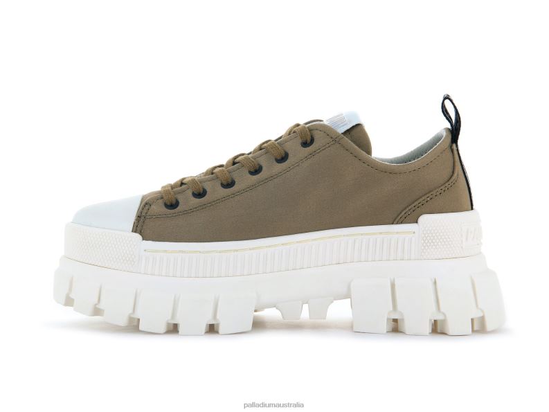 Palladium Women REVOLT LO TX 2868N315 Shoes OLIVE