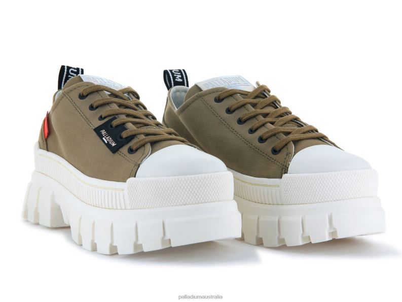 Palladium Women REVOLT LO TX 2868N315 Shoes OLIVE