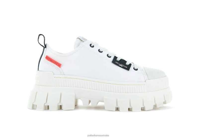 Palladium Women REVOLT LO TX 2868N316 Shoes STAR WHITE