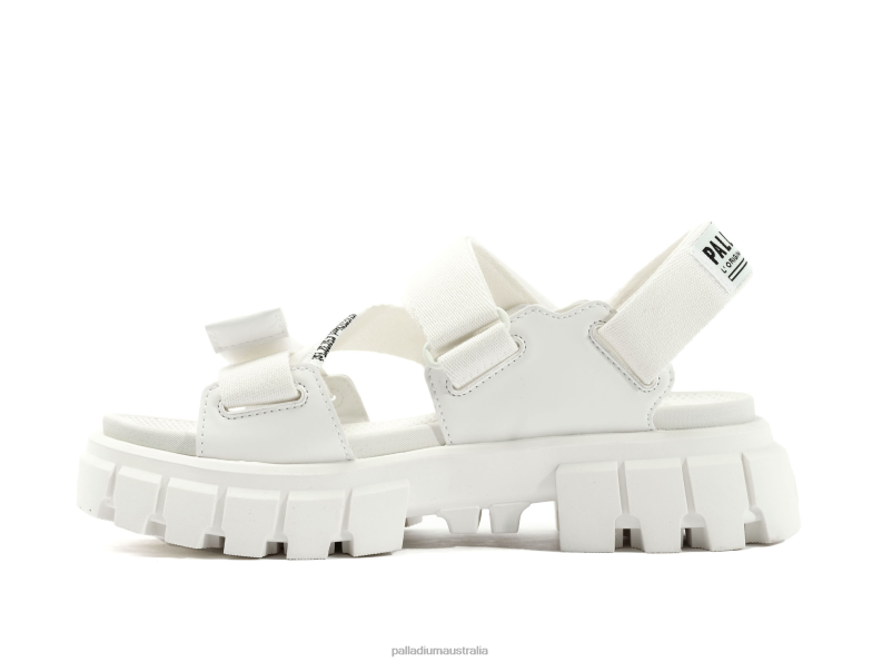 Palladium Women REVOLT SANDAL MONO 2868N306 Shoes STAR WHITE