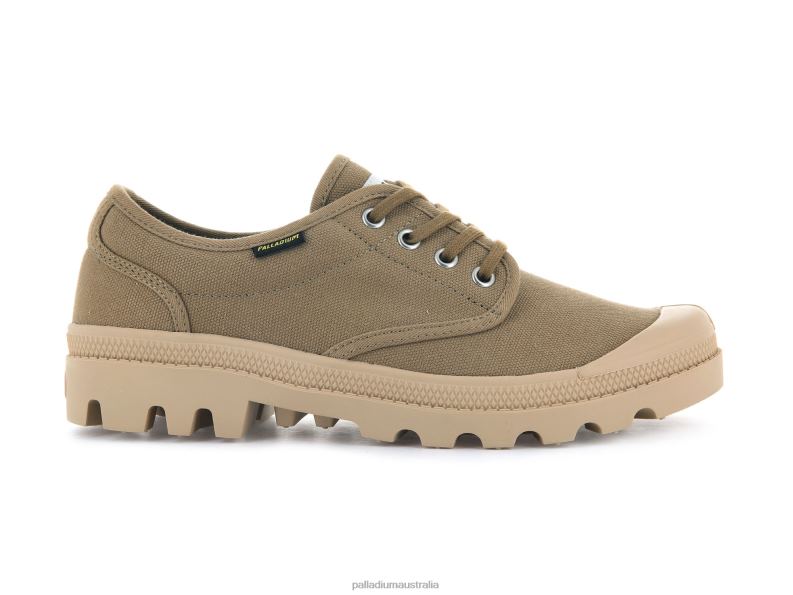 Palladium Women WOPALLABROUSSE OXFORD 2868N321 Shoes OLIVE