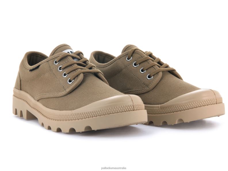 Palladium Women WOPALLABROUSSE OXFORD 2868N321 Shoes OLIVE